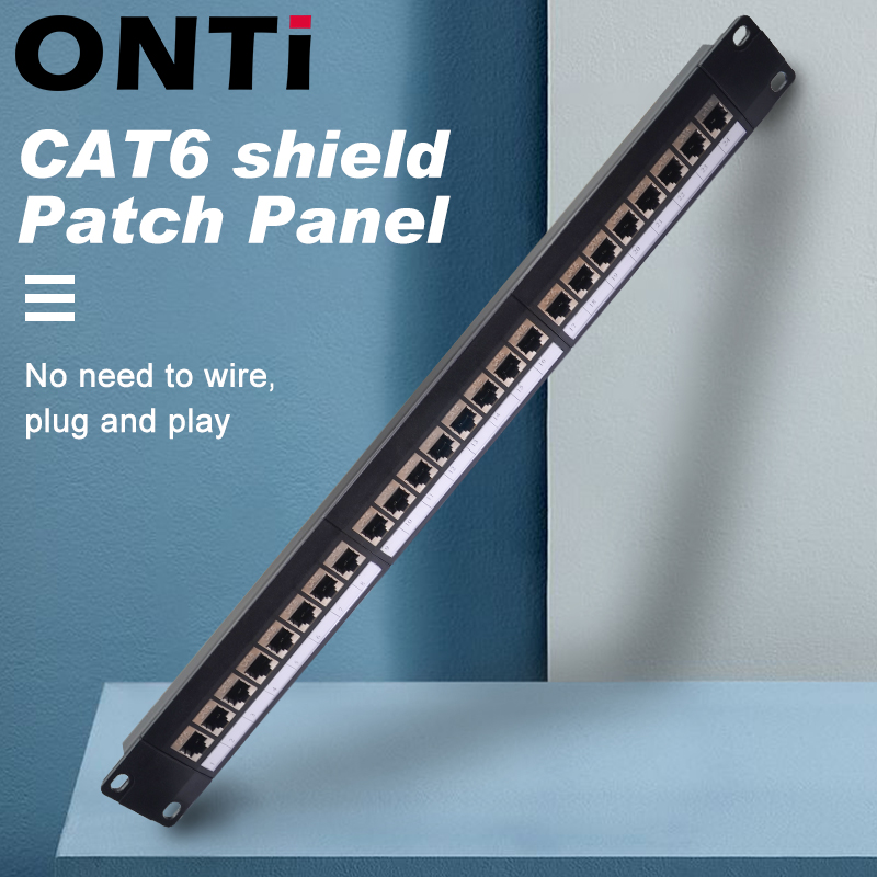 ONTi 19in 1U стойка 24 порта C – обзор и цена Server Rack Shelf