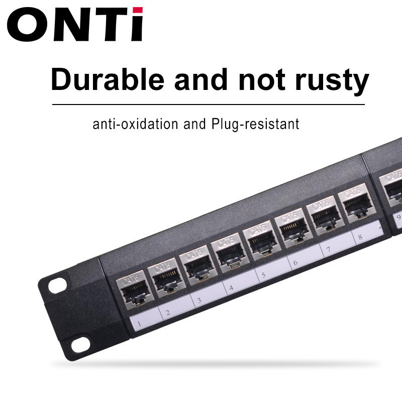 ONTi 19in 1U стойка 24 порта C – обзор и цена Server Rack Shelf