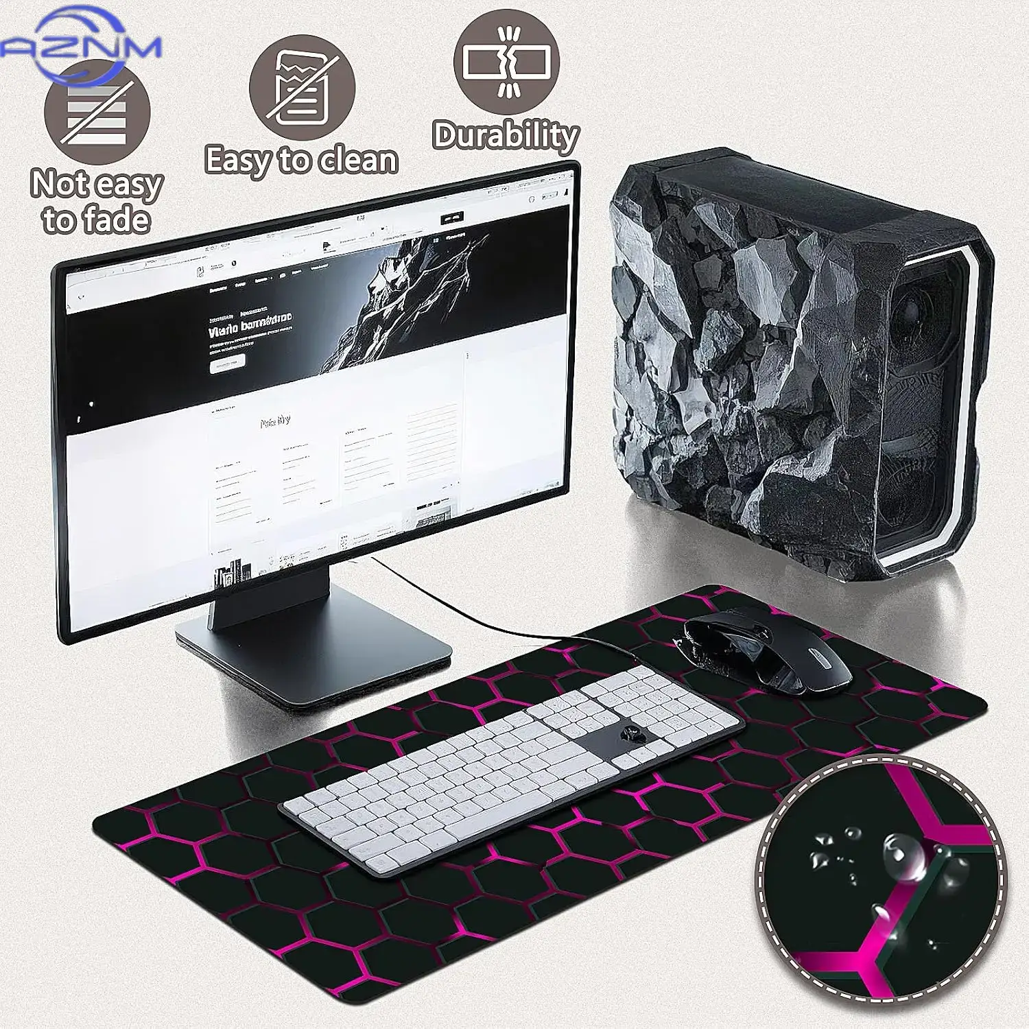 Большой коврик для мыши Tech P – обзор и цена Office Tech Setup
