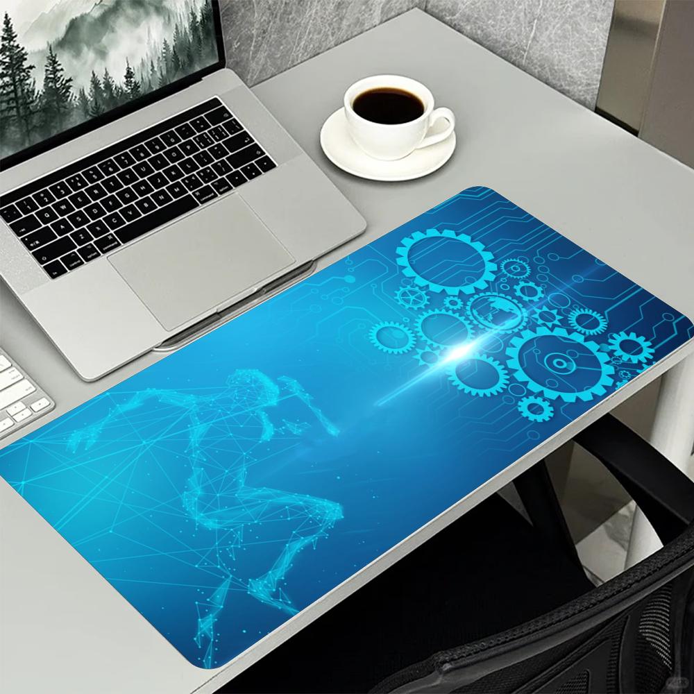 Коврик для мыши с узором Blue  – обзор и цена Office Tech Setup