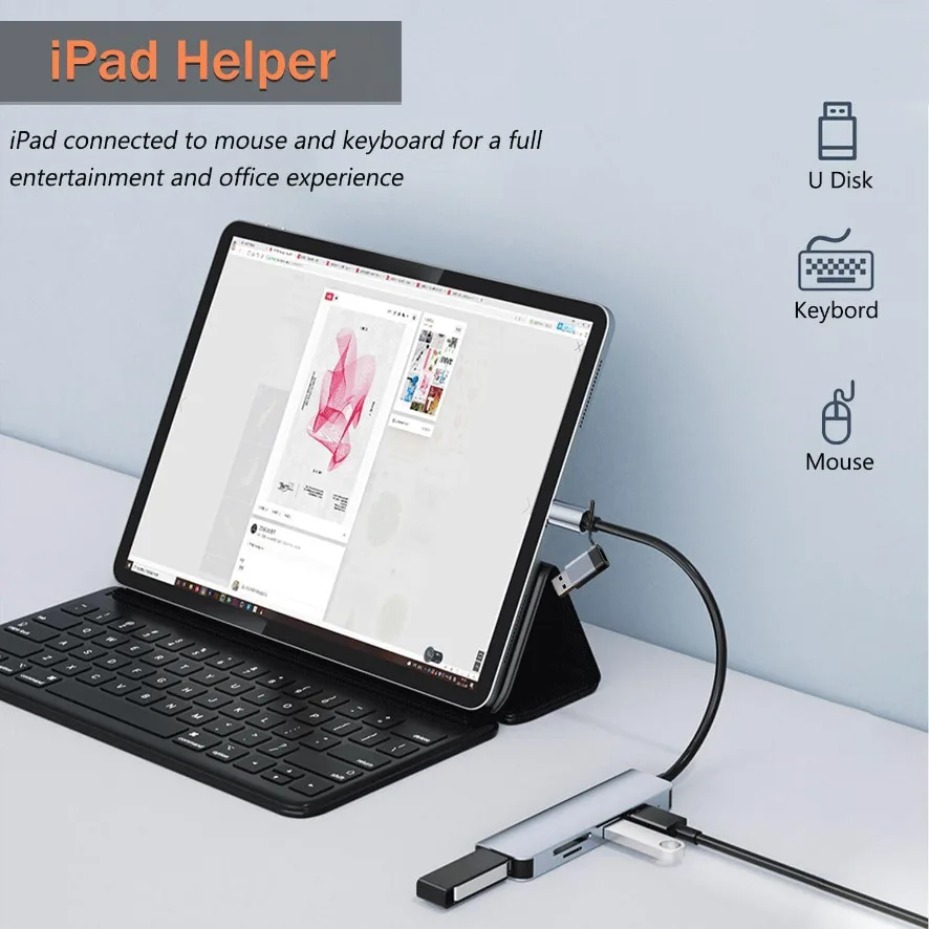 5/7/8-портовый USB-C хаб с 3.0 – обзор и цена Office Xp