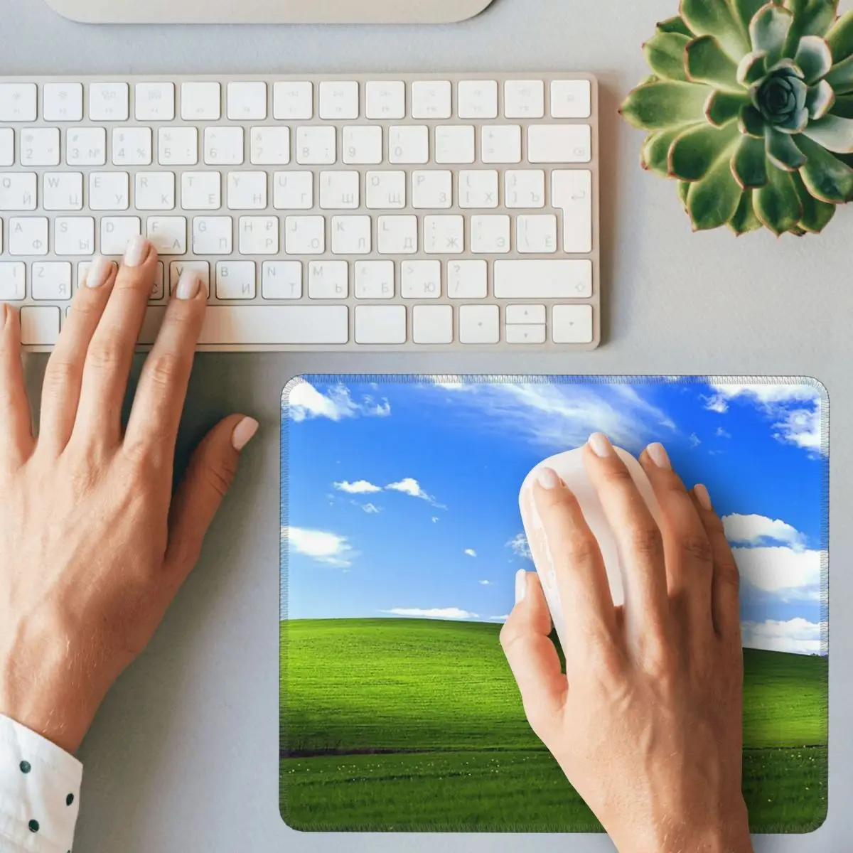 Коврик для мыши с рисунком Win – обзор и цена Office Xp