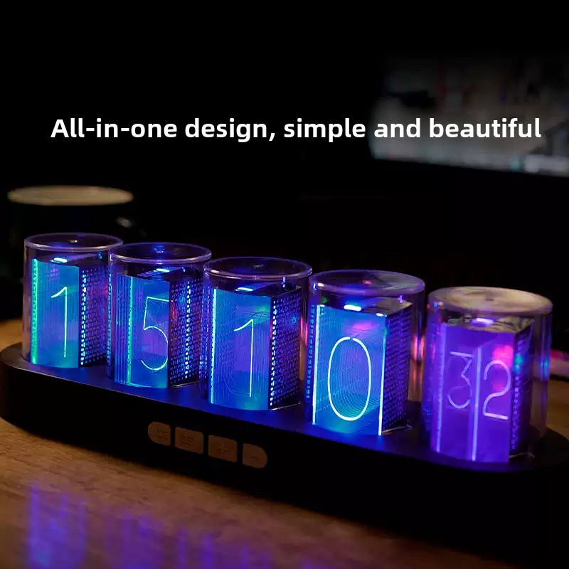 RGB LED-часы Nixie Tube для ге – обзор и цена Office Tech Setup