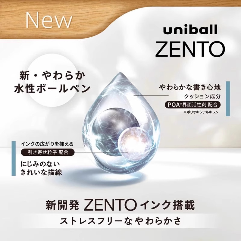 Гелевая ручка Uni-ball ZENTO 0 – обзор и цена Office Tech Finds